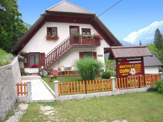 Apartmaji In Sobe Cuder Soca Bagian luar foto